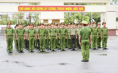 Đội tuyển Công an tỉnh Liêu đạt 7 giải tại Hội thi Điều lệnh, quân sự, võ thuật CAND lần thứ VI - khu vực 3